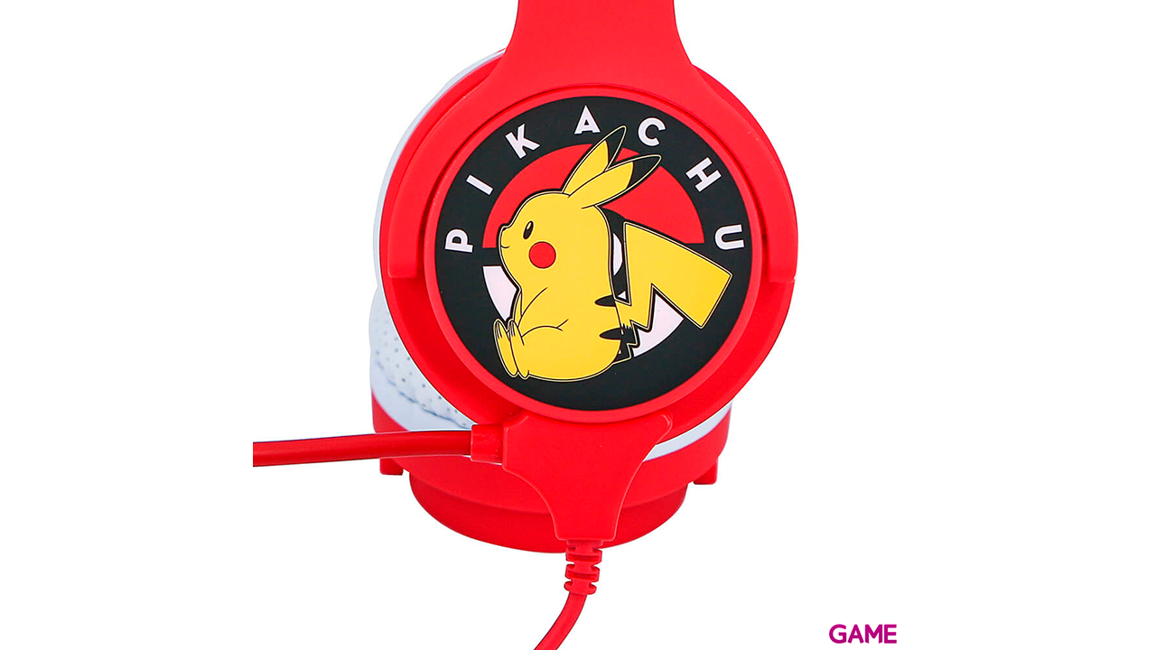 Auriculares OTL Pokemon Pikachu Rojo Interactivos-0