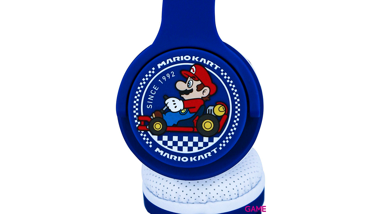 Auriculares OTL Nintendo Mariokart Azul Interactivos-1