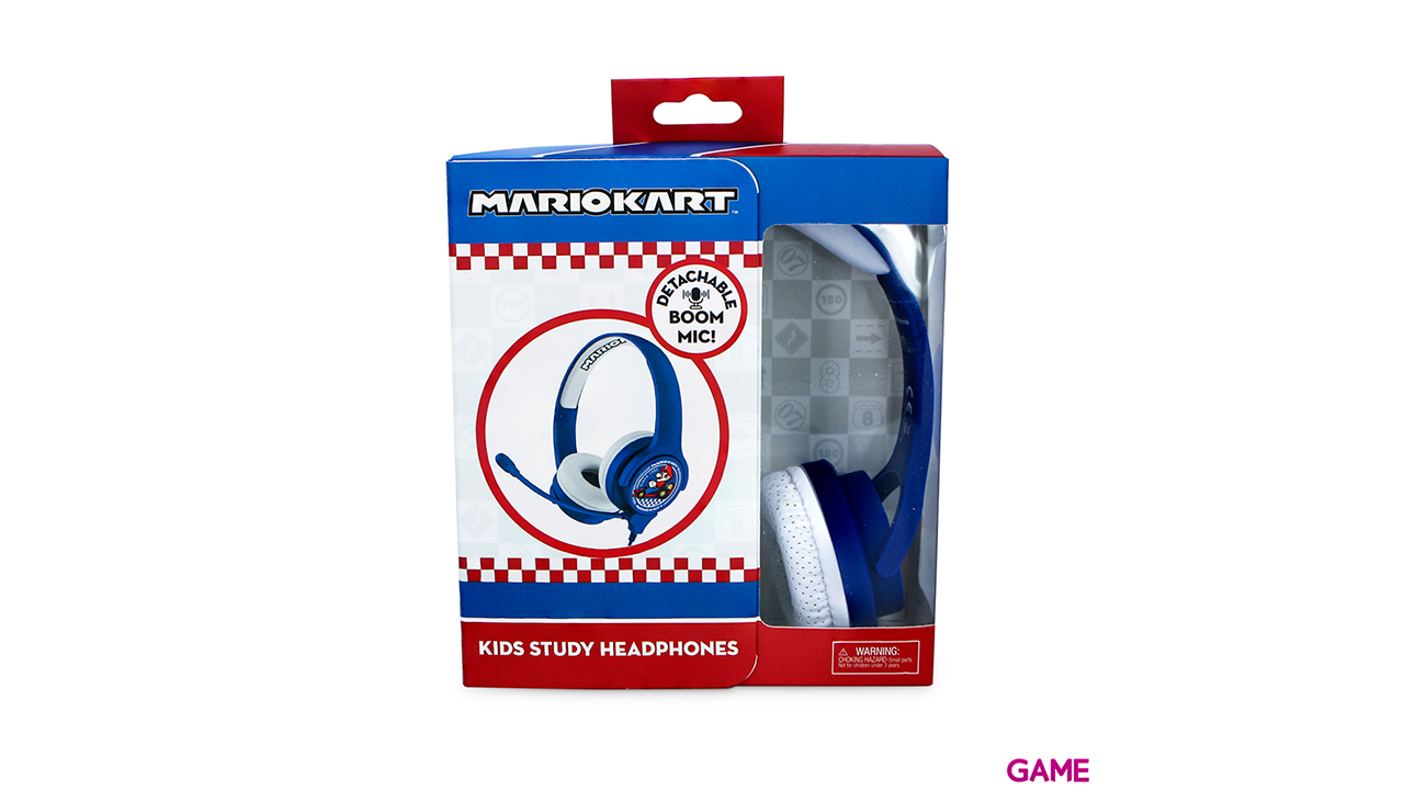 Auriculares OTL Nintendo Mariokart Azul Interactivos-3