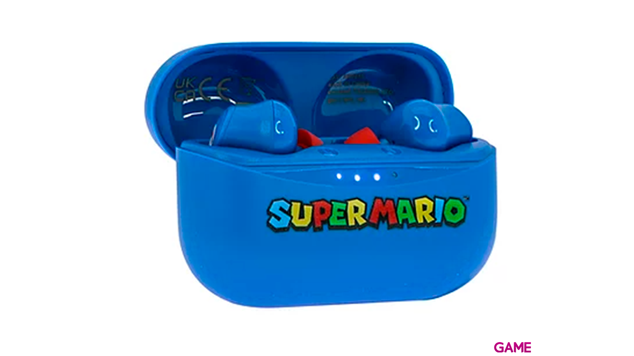 Auriculares Earpods OTL Super Mario Blue-3