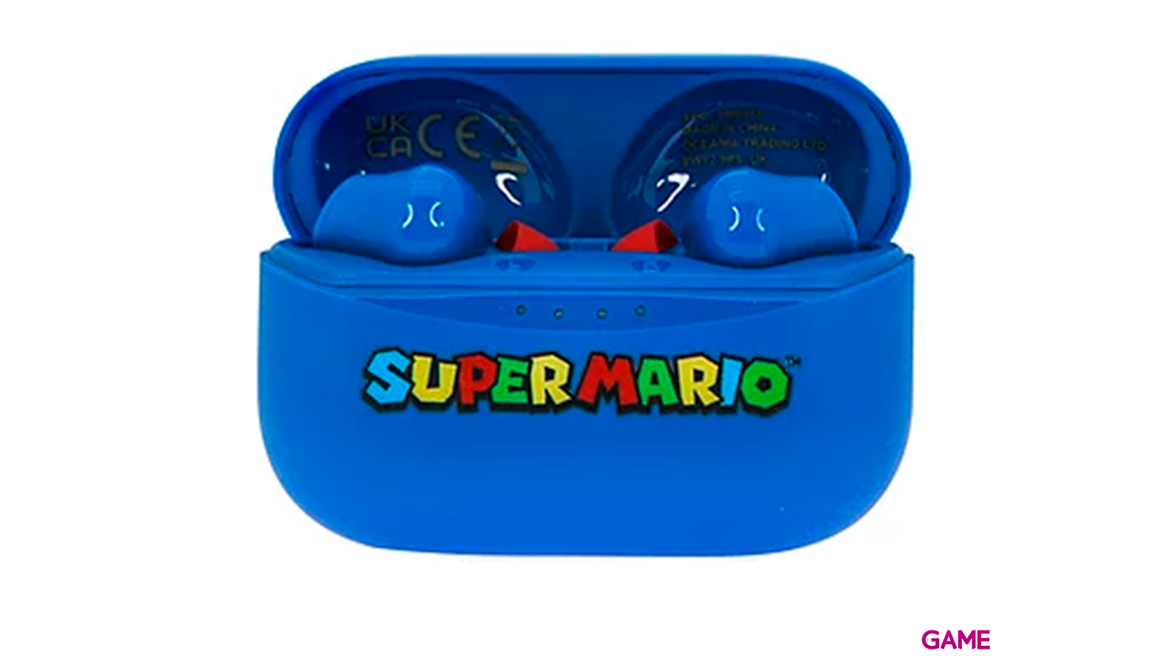 Auriculares Earpods OTL Super Mario Blue-4