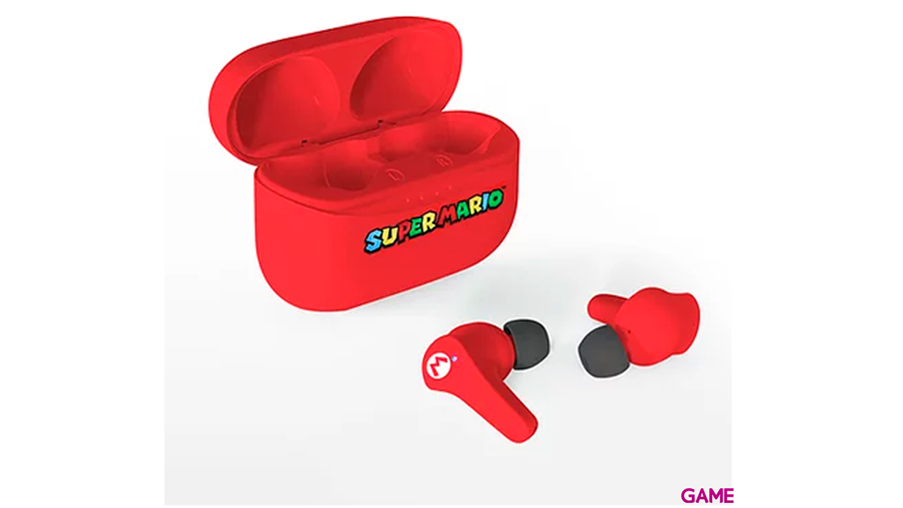 Auriculares Earpods OTL Super Mario Red-3