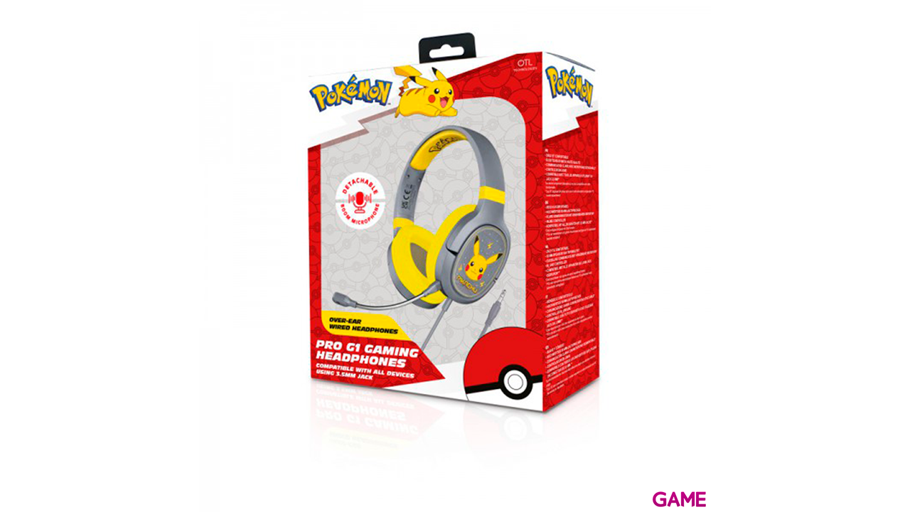 Auriculares OTL Pro G1 Pokémon Pikachu-4