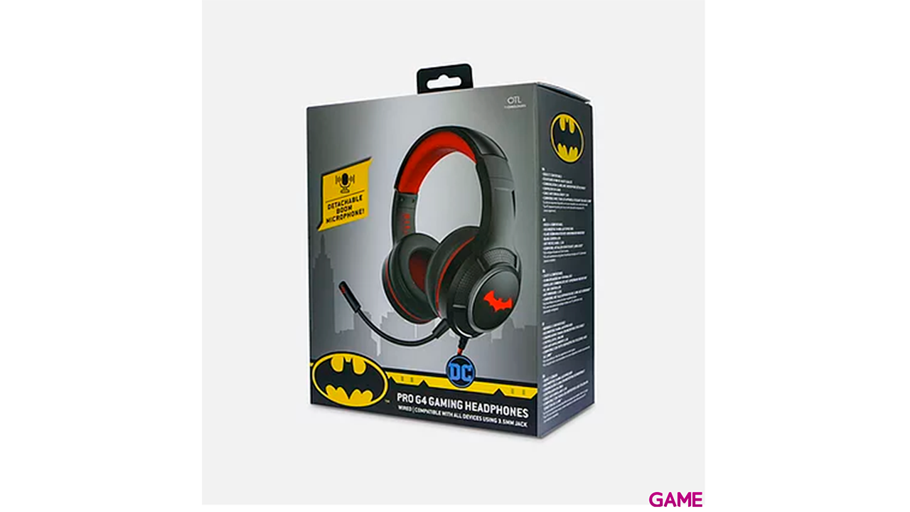 Auriculares OTL Pro G4 Dc Comic Batman-0