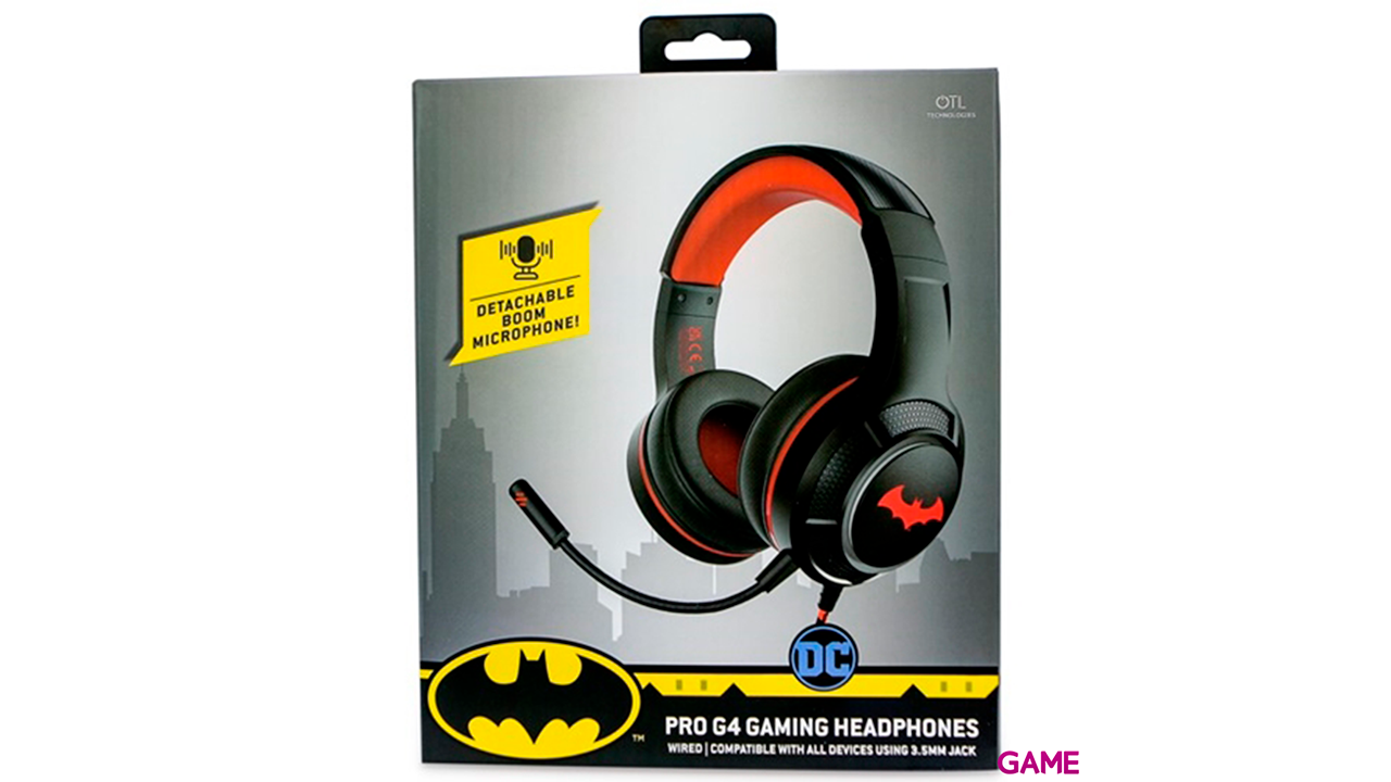 Auriculares OTL Pro G4 Dc Comic Batman-1