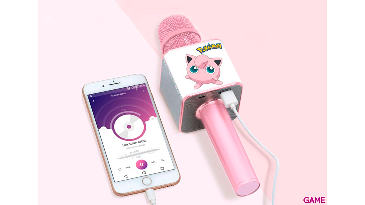 Karaoke Micrófono Pokémon Jiggly Puff OTL-4