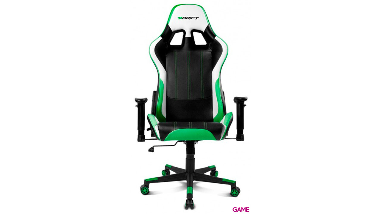 Drift DR175 Negro Verde Blanco - Silla Gaming-3