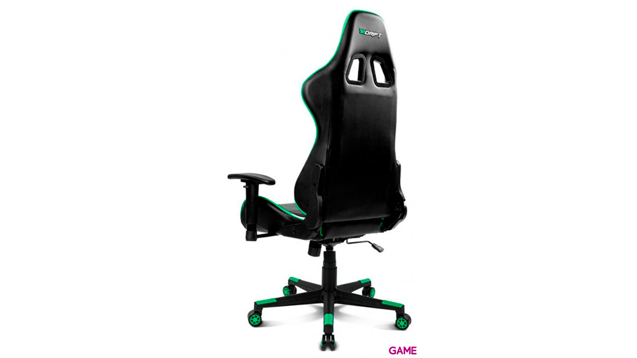 Drift DR175 Negro Verde Blanco - Silla Gaming-8
