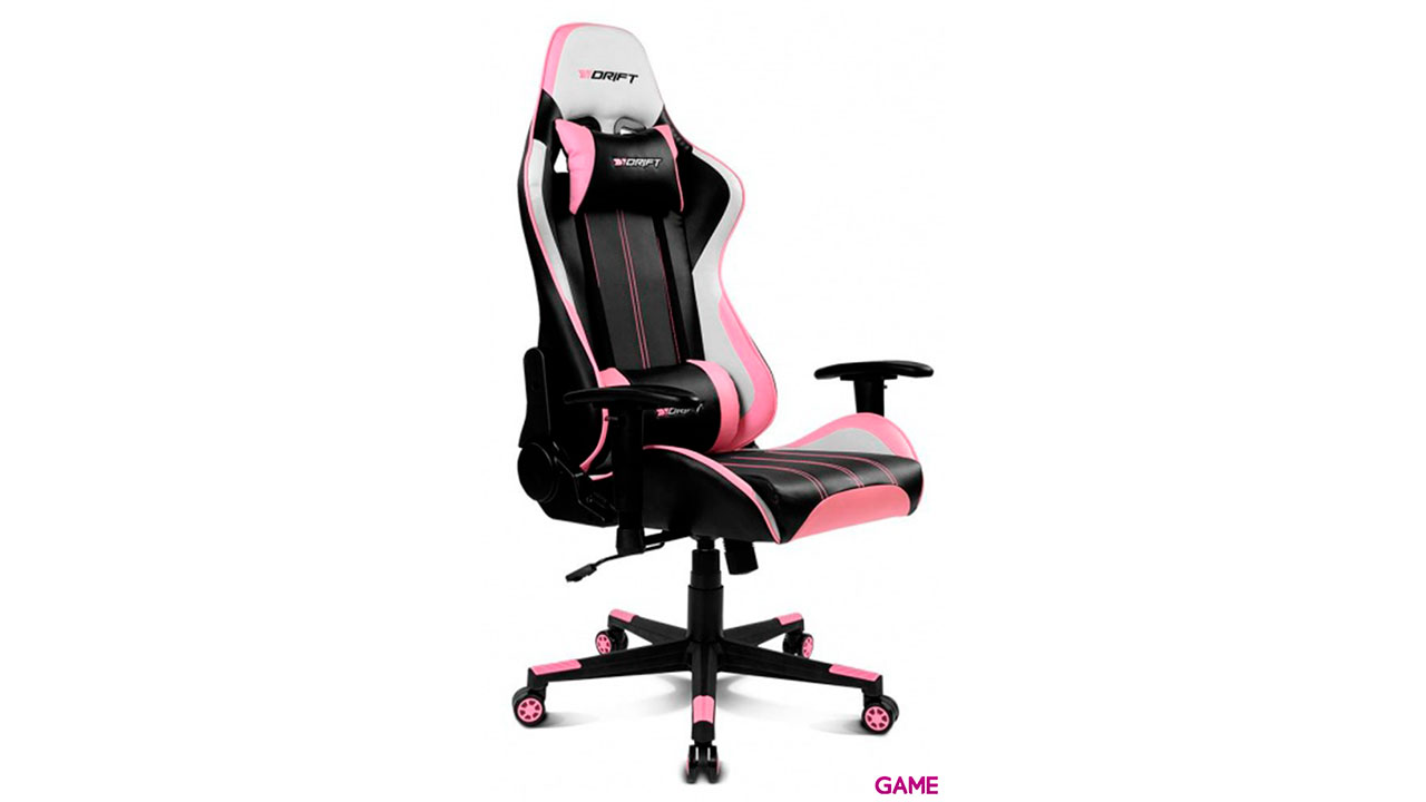 DRIFT DR175 NEGRO/ROSA/BLANCO - Silla Gaming-1