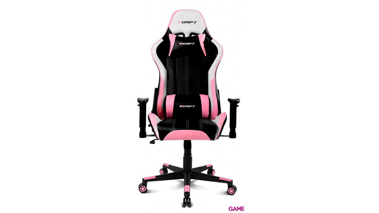 DRIFT DR175 NEGRO/ROSA/BLANCO - Silla Gaming-6