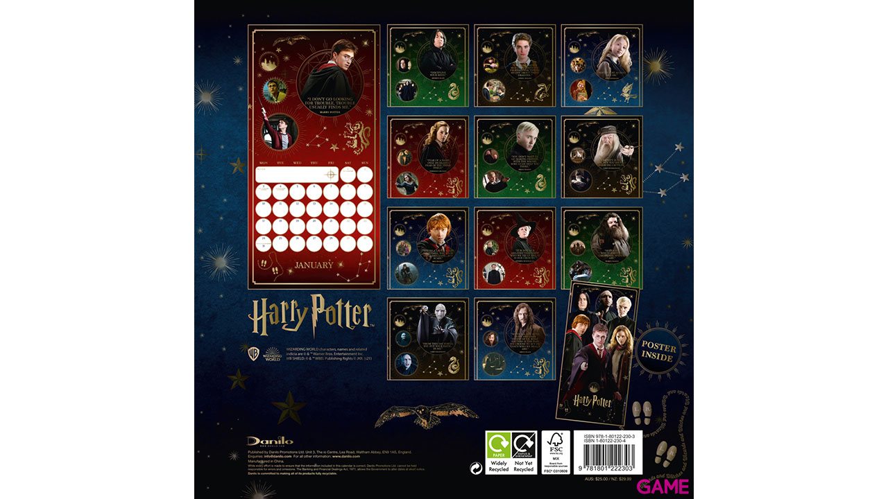 Calendario 2022 Harry Potter-1