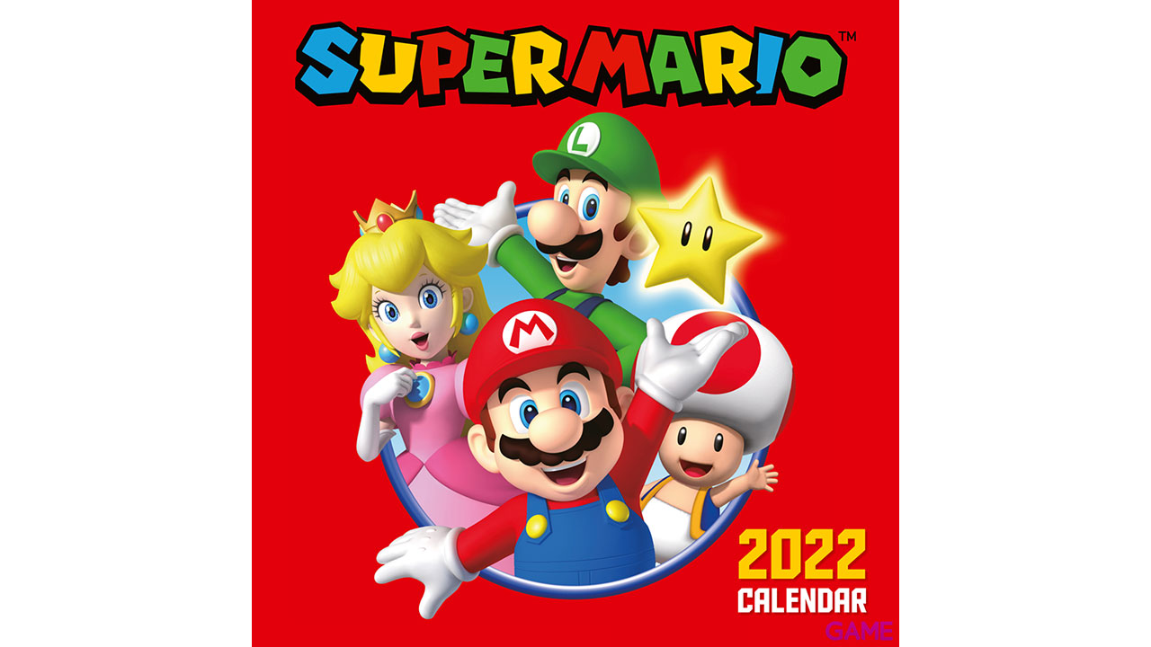 Actriz Desenmarañar Norma Calendario 2022 Super Mario. Merchandising: GAME.es