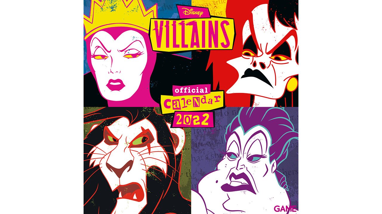 Calendario 2022 Disney Villains-0