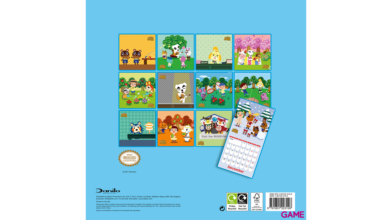 Calendario 2022 Animal Crossing-1