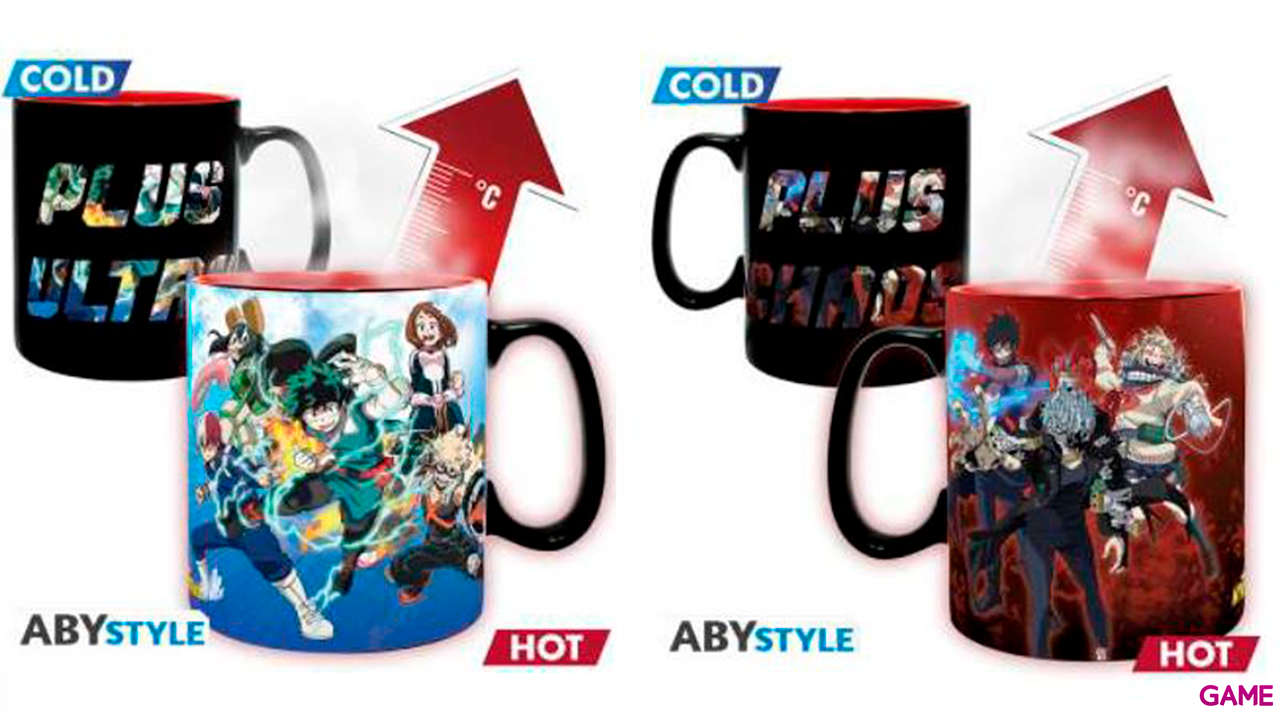 Taza Termosensible 460 ml My Hero Academia: Heros-0