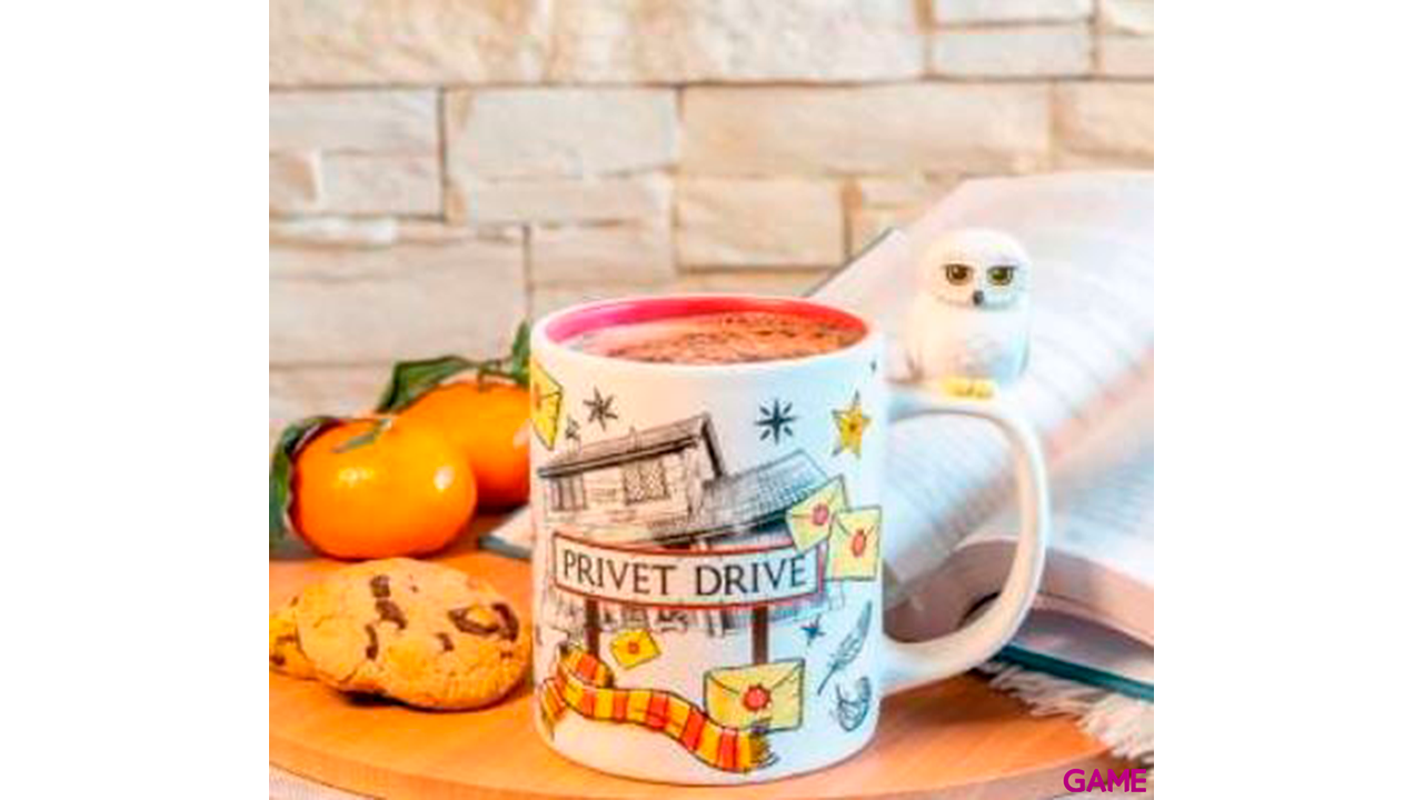 Taza 3D Harry Potter: Hedwige & Privet Drive-0