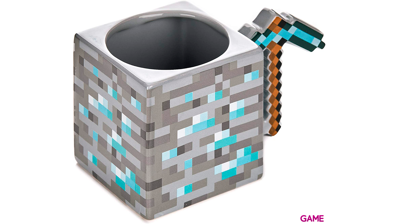 Taza 3D Minecraft: Pickaxe-1