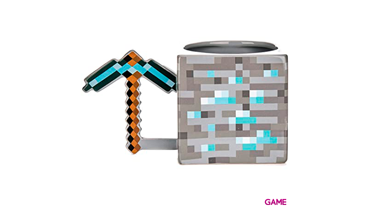 Taza 3D Minecraft: Pickaxe-2