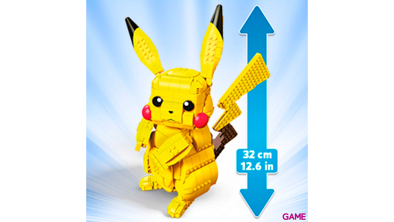 Figura Megaconstrux Pokemon: Pikachu-1