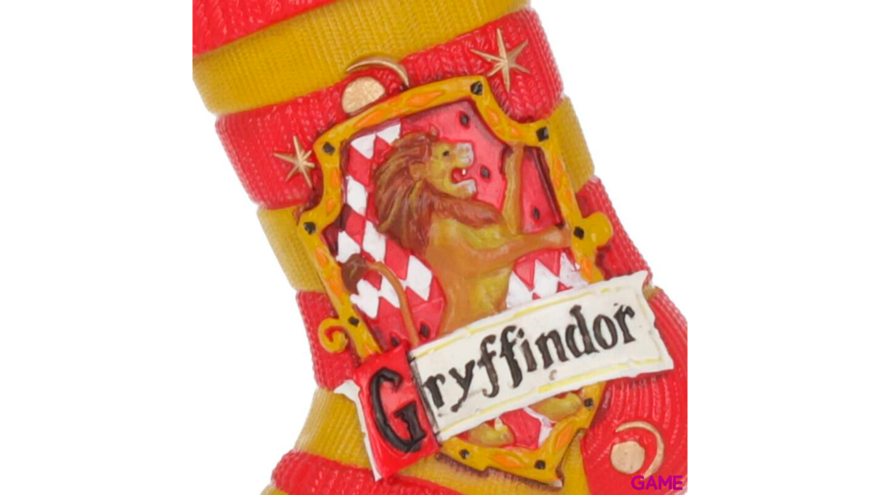 Adorno de Navidad Harry Potter: Calcetín de Gryffindor-0