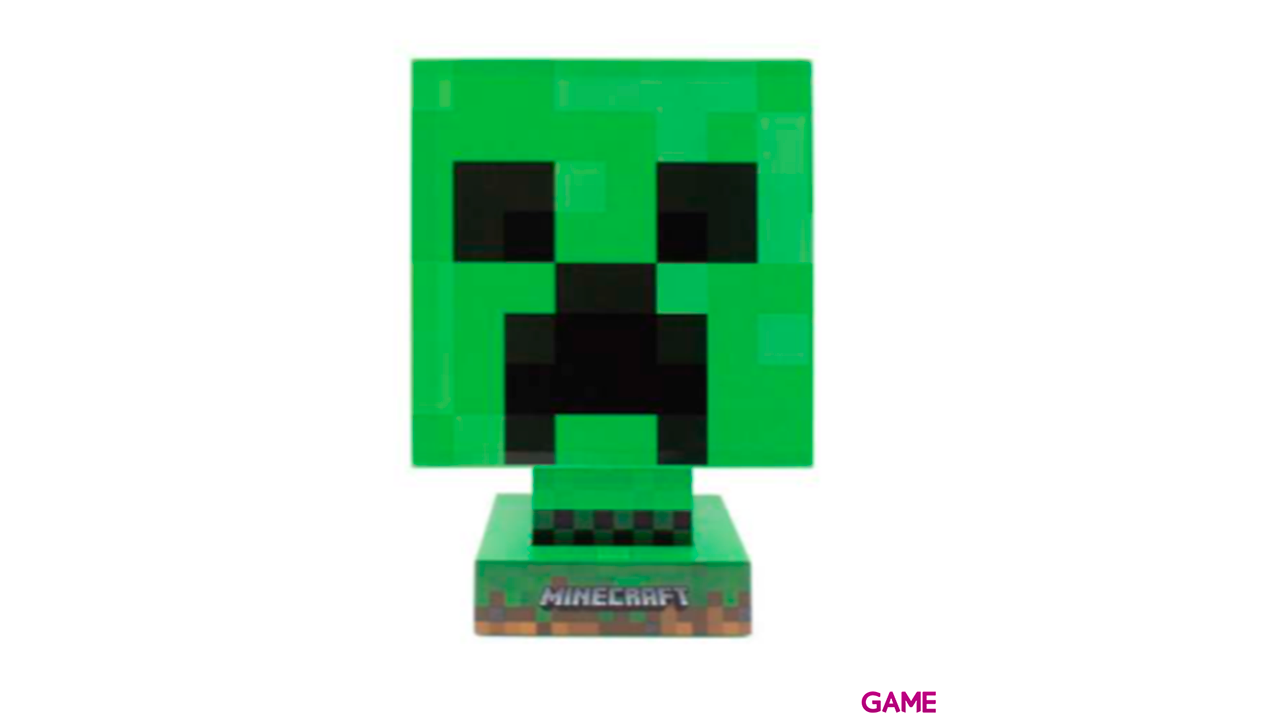 Lámpara Minecraft: Creeper-0