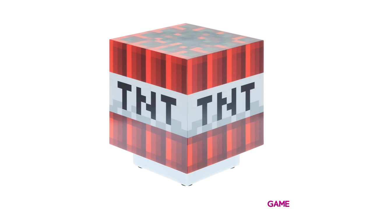 Lámpara Con Sonido Minecraft: TNT-2