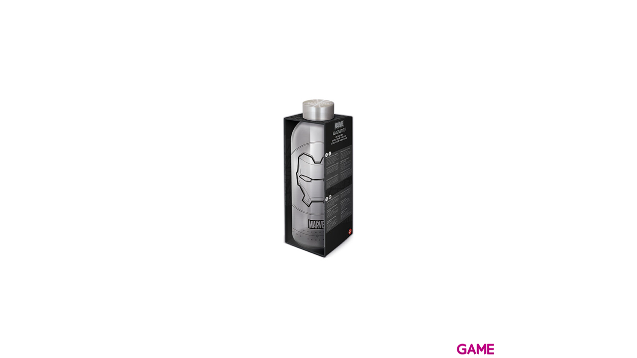 Botella de Cristal 1030 ml Marvel-0