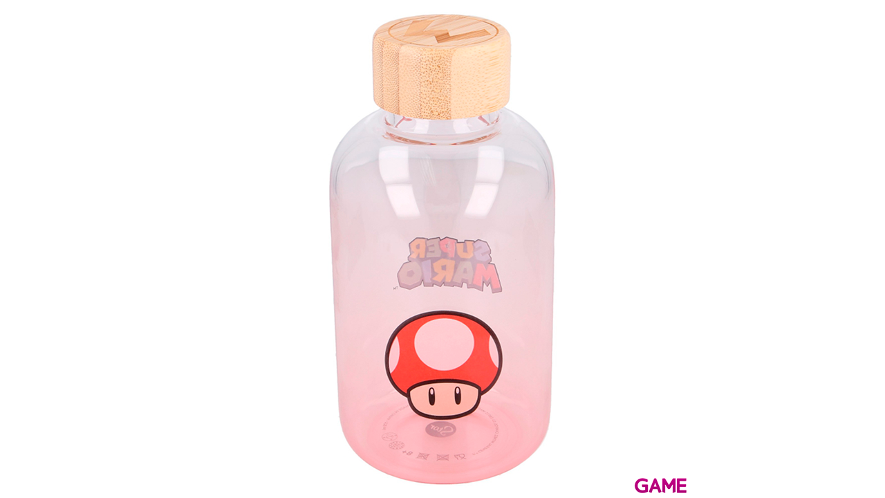 Botella de cristal Super Mario Bros de Mario 620 ml-2