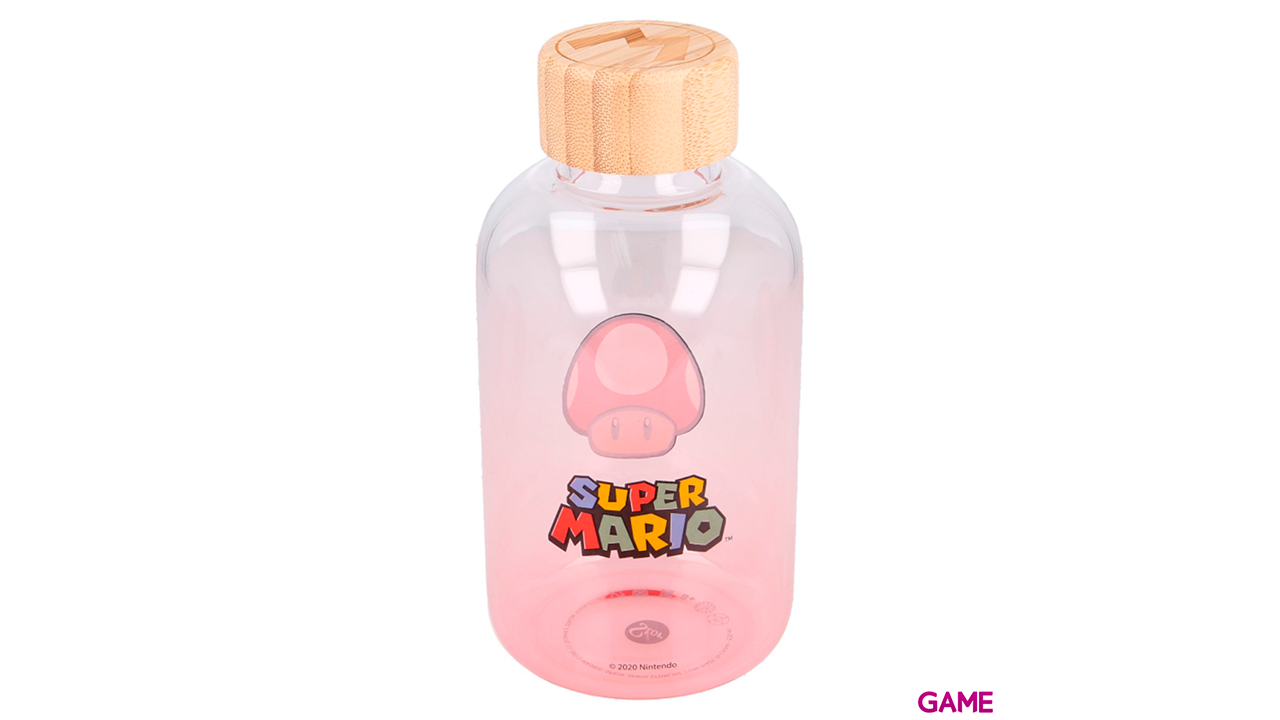 Botella de cristal Super Mario Bros de Mario 620 ml-3