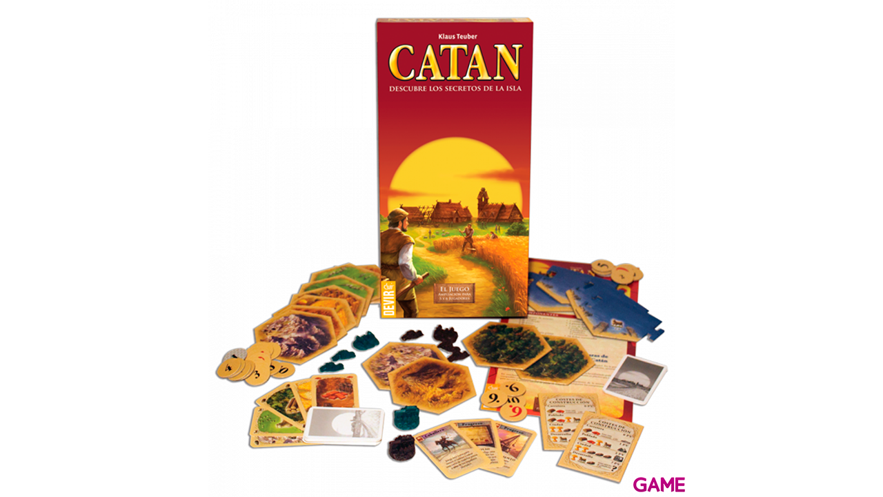 Juego de mesa Catan. Expansion 5-6 jugadores-1