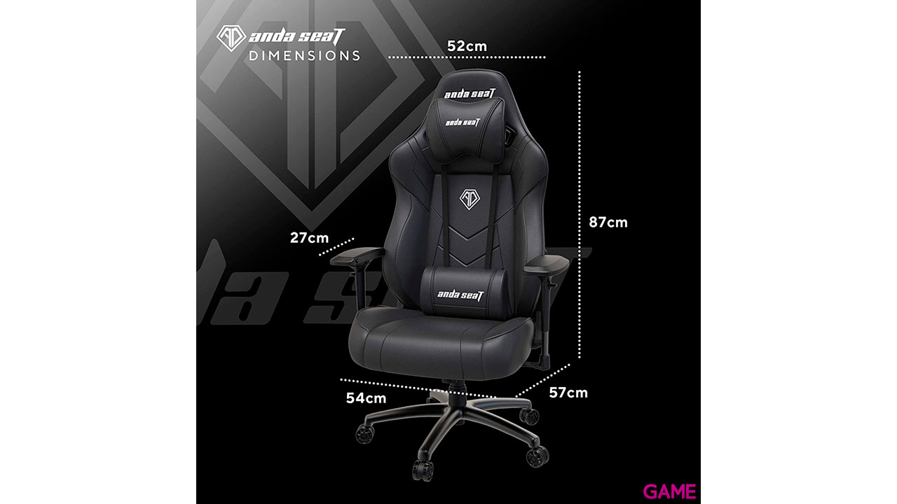 Anda Seat Dark Demon Dragon Gaming - Silla gaming-2