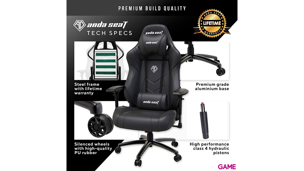 Anda Seat Dark Demon Dragon Gaming - Silla gaming-6