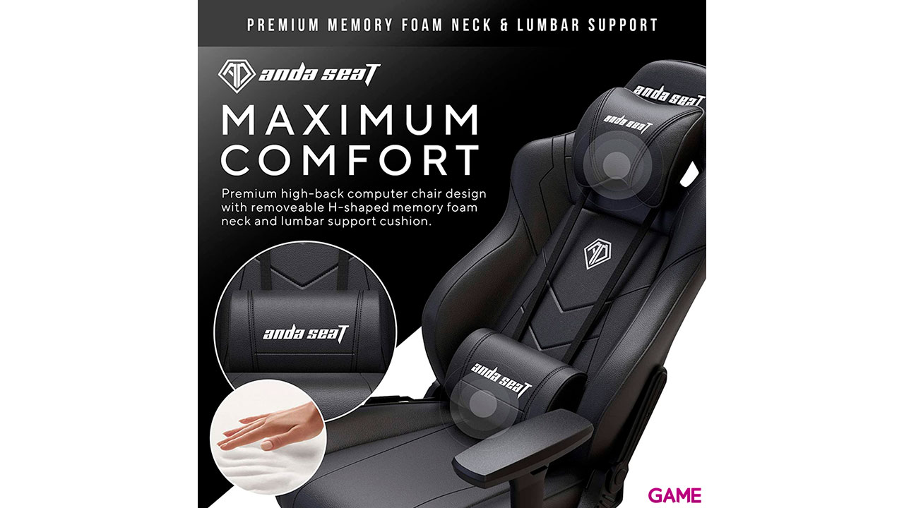 Anda Seat Dark Demon Dragon Gaming - Silla gaming-7