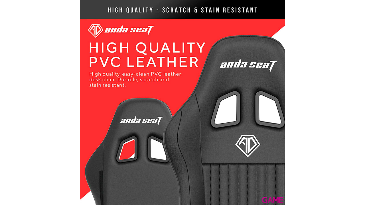 Anda Seat Jungle Series Black - Silla gaming-5