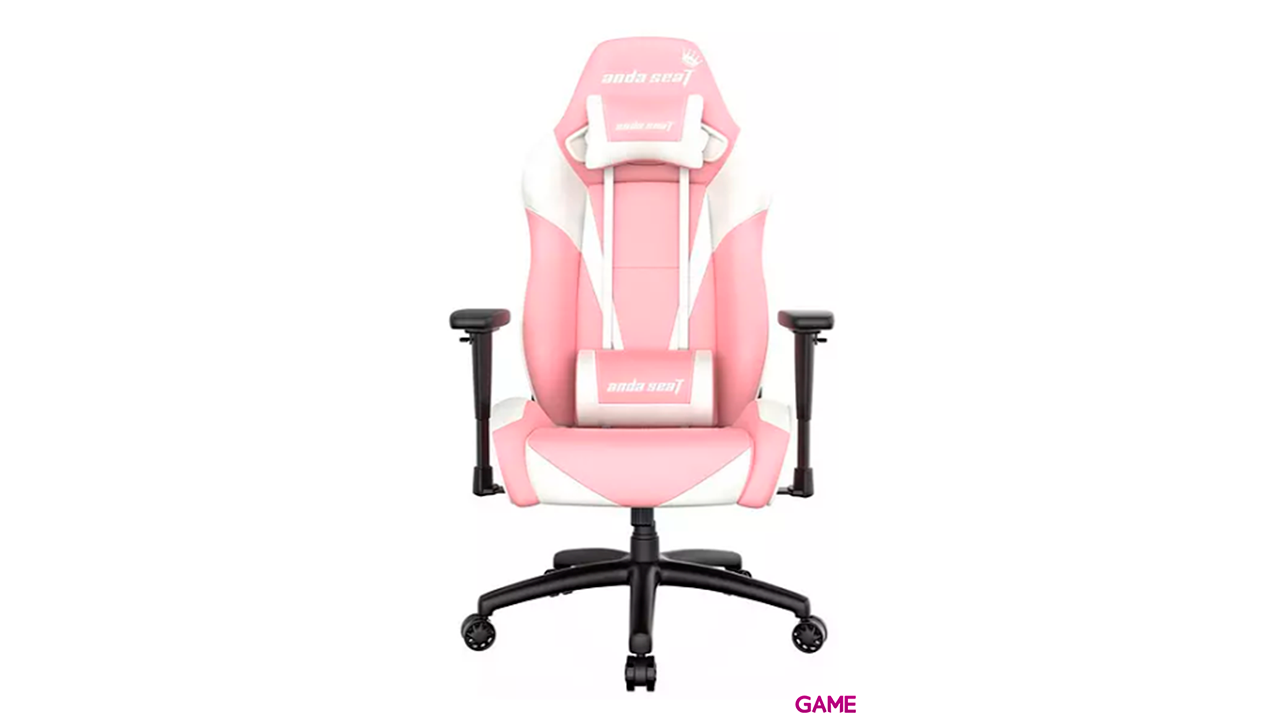 Anda Seat Pretty In Pink Blanco/Rosa - Silla gaming-1