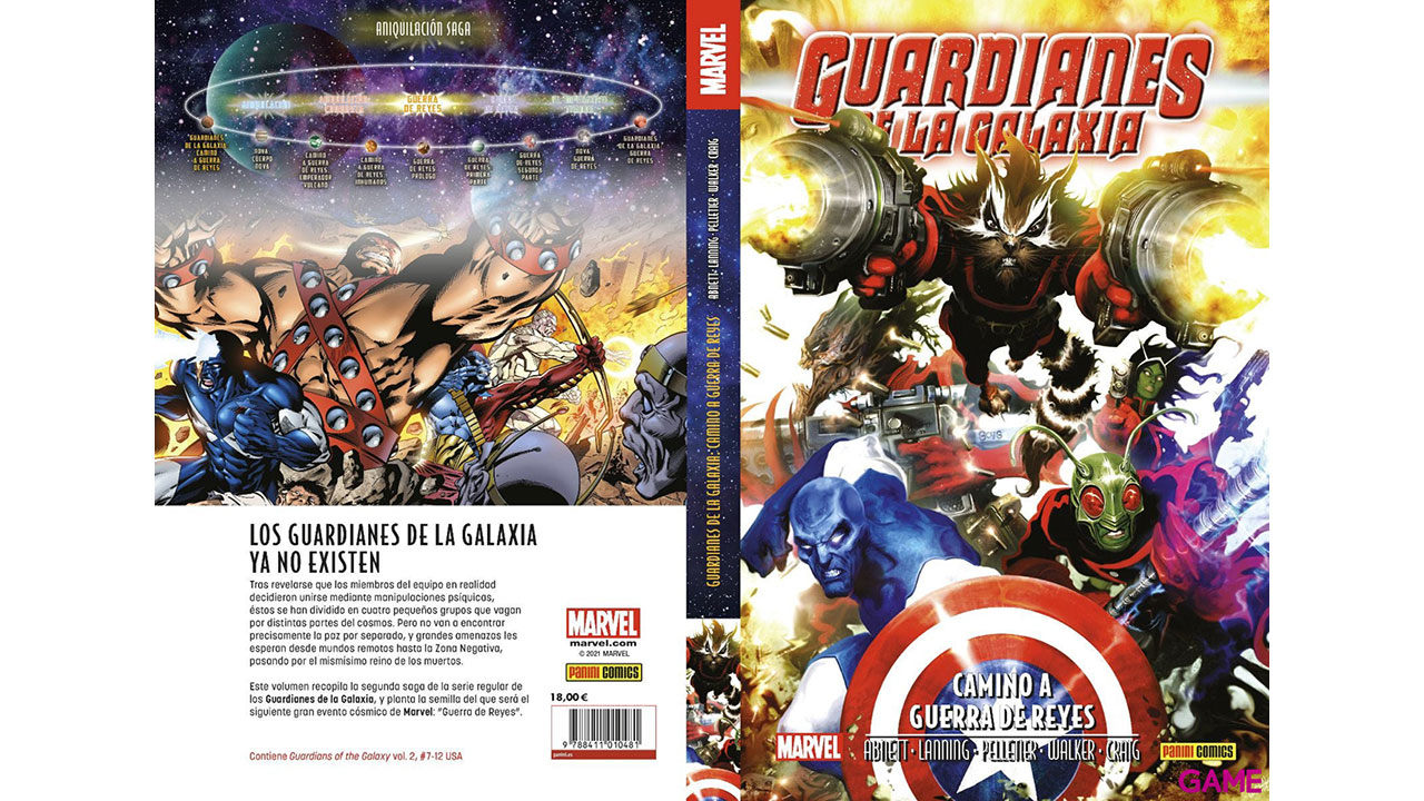 Guardianes de la Galaxia: Camino de Guerra de Reyes-1