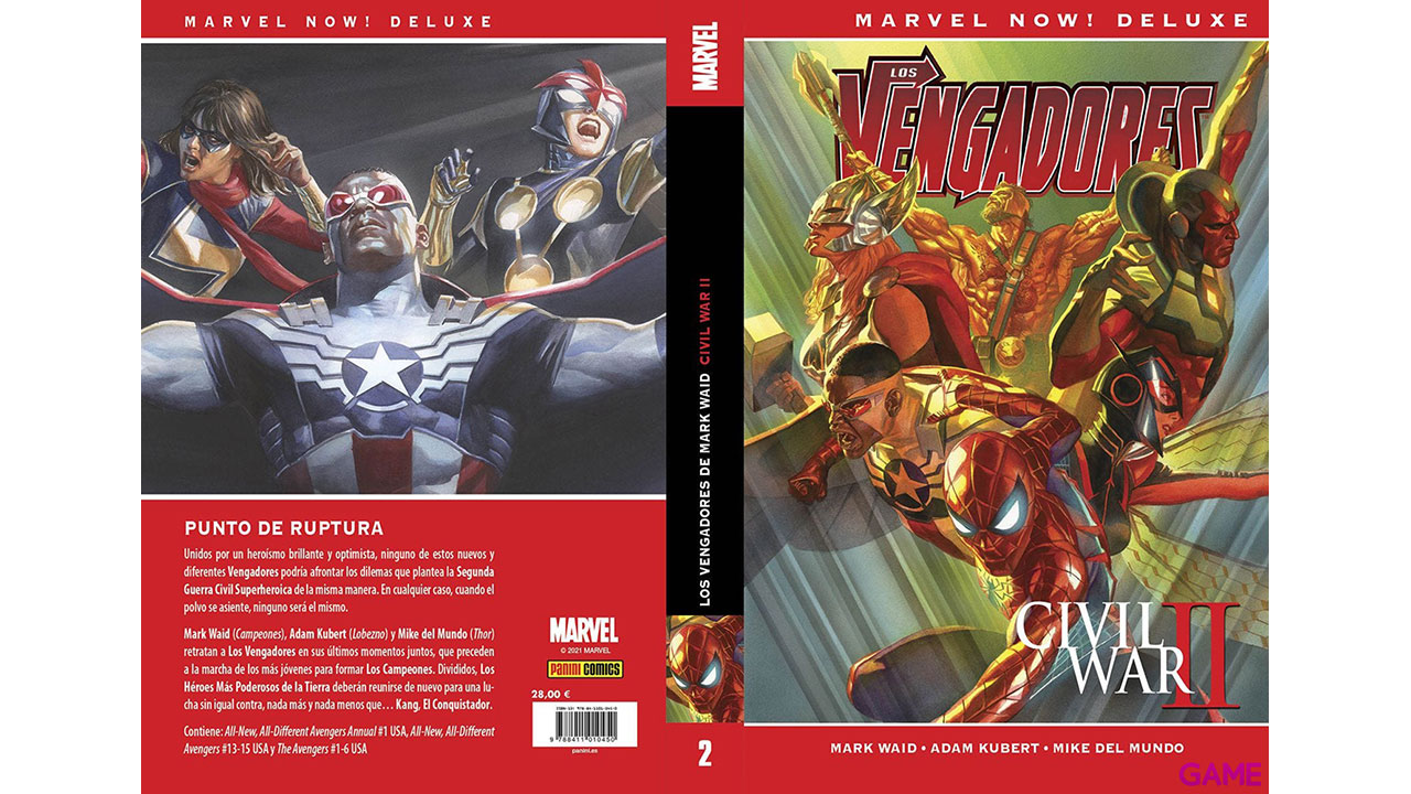 Los Vengadores de Mark Waid nº2: Civil War II-0