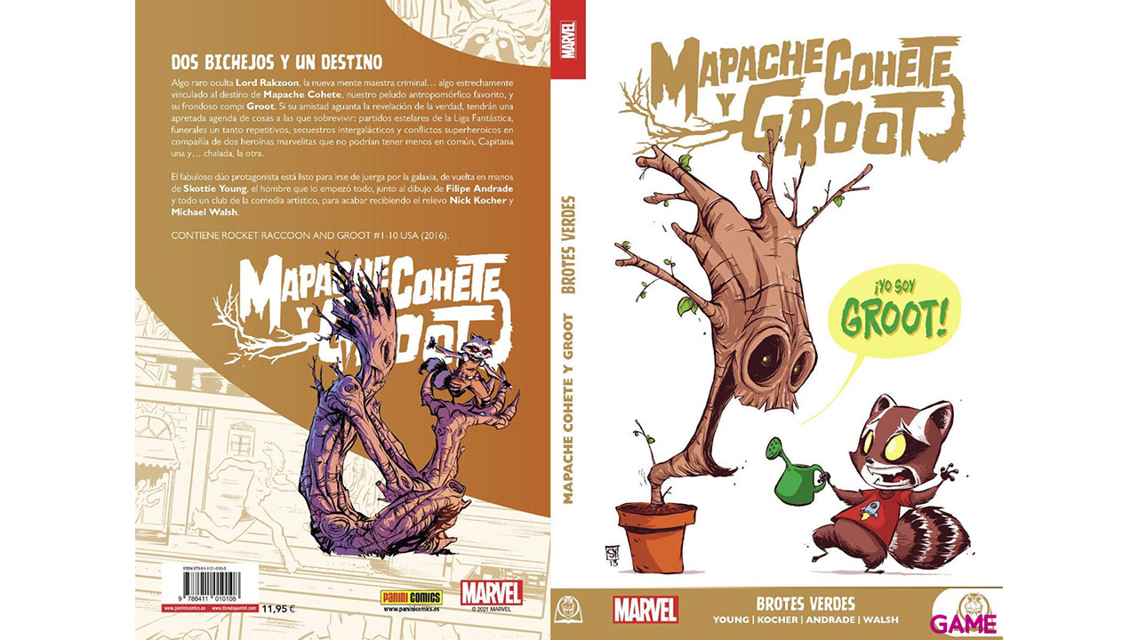 Mapache Cohete y Groot nº 1: Brotes Verdes-0