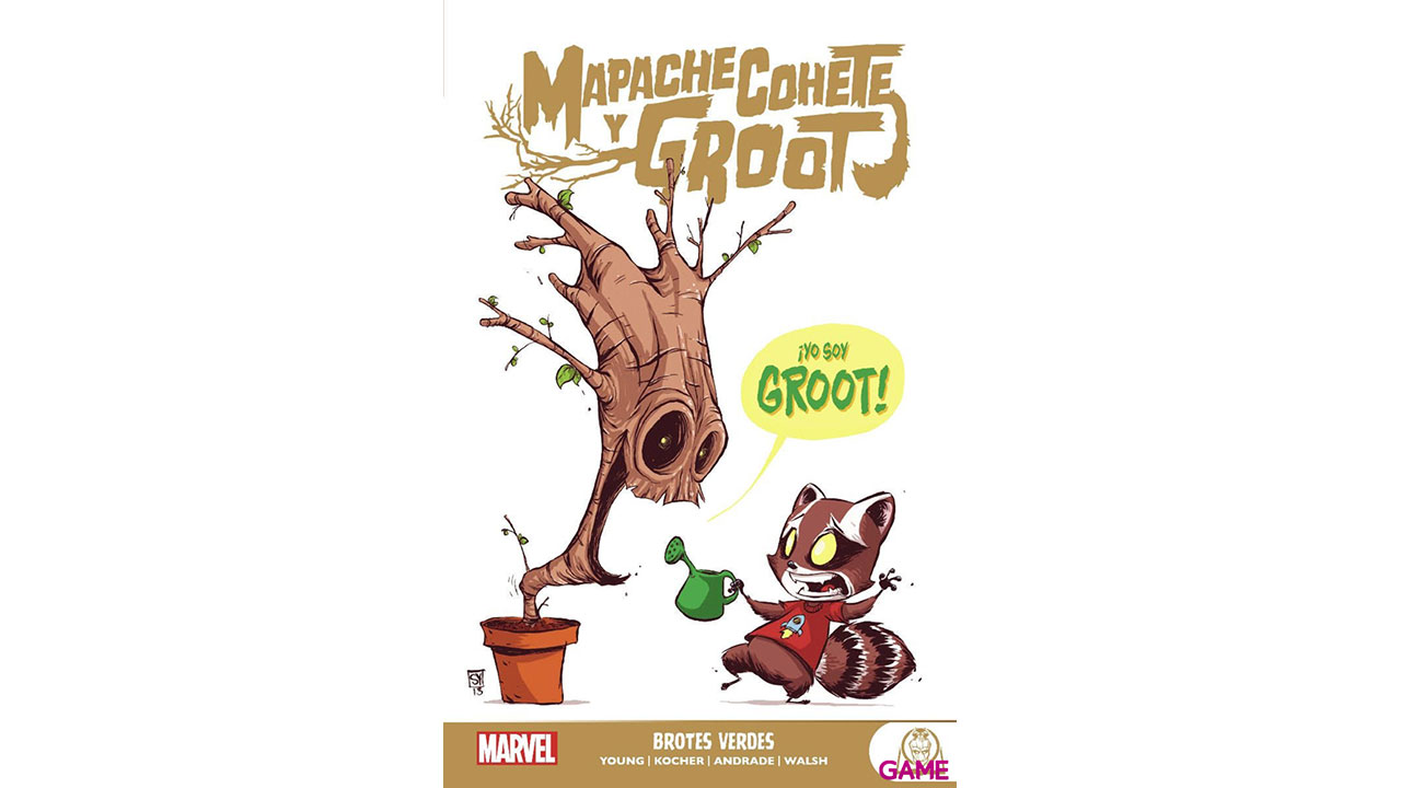 Mapache Cohete y Groot nº 1: Brotes Verdes-1