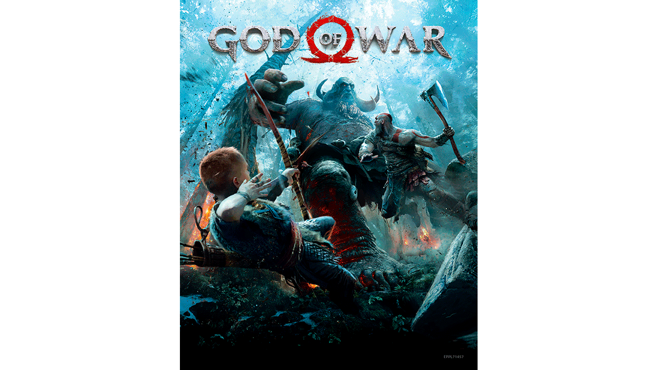 Cuadro 3D: God of War-0