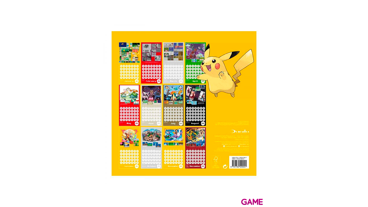 Minicalendario 2022: Pokémon-0