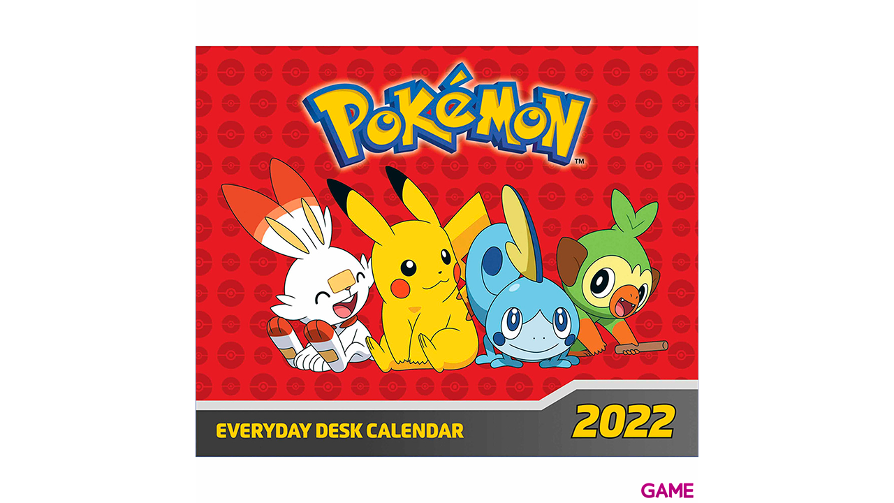 Calendario De Sobremesa 2022: Pokémon-0