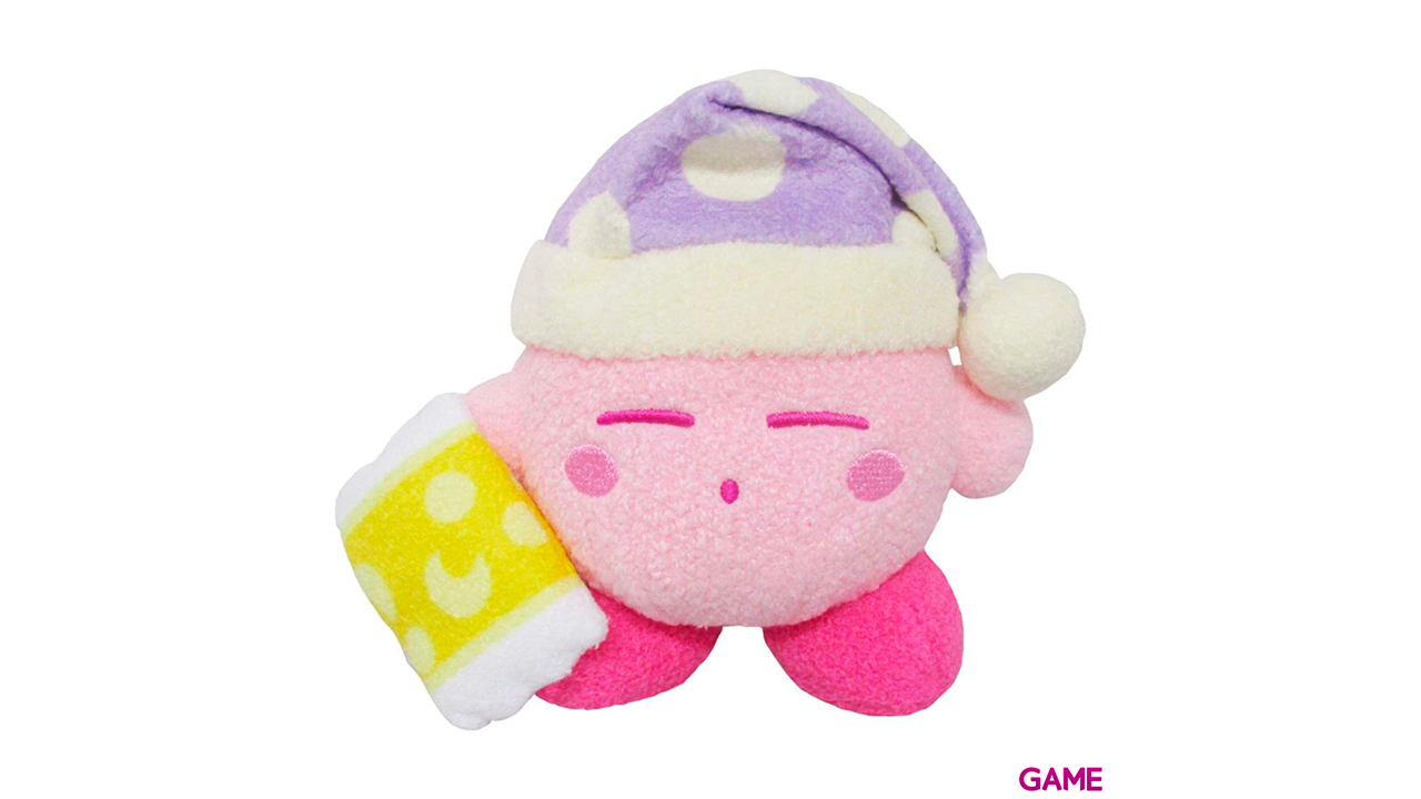 Peluche 13cm Nintendo: Kirby Durmiendo-0