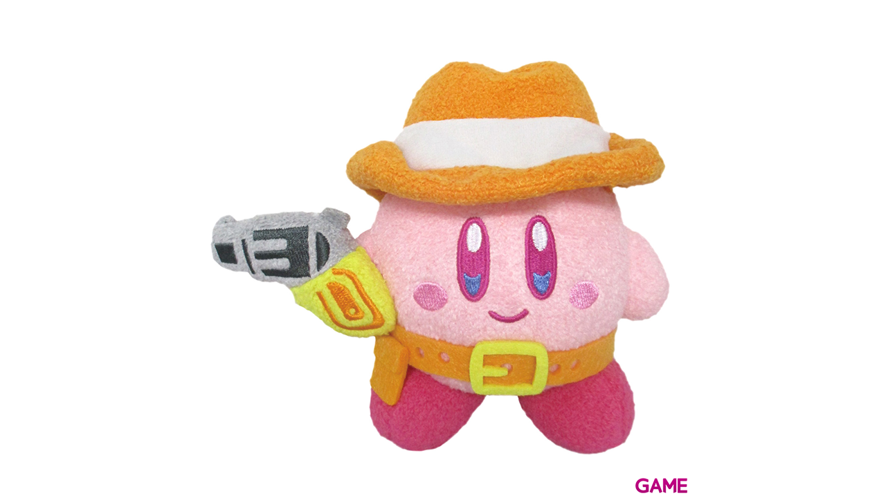 Peluche 17cm Nintendo: Kirby Pistolero-0