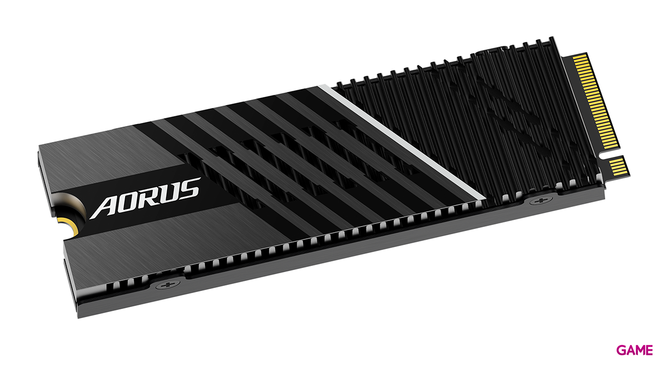 Gigabyte Aorus M2 SSD GP-AG70S - 1TB - Gen 4 NVMe - 7000MB/s - Con Disipador - PC - PS5 - Disco Duro-4