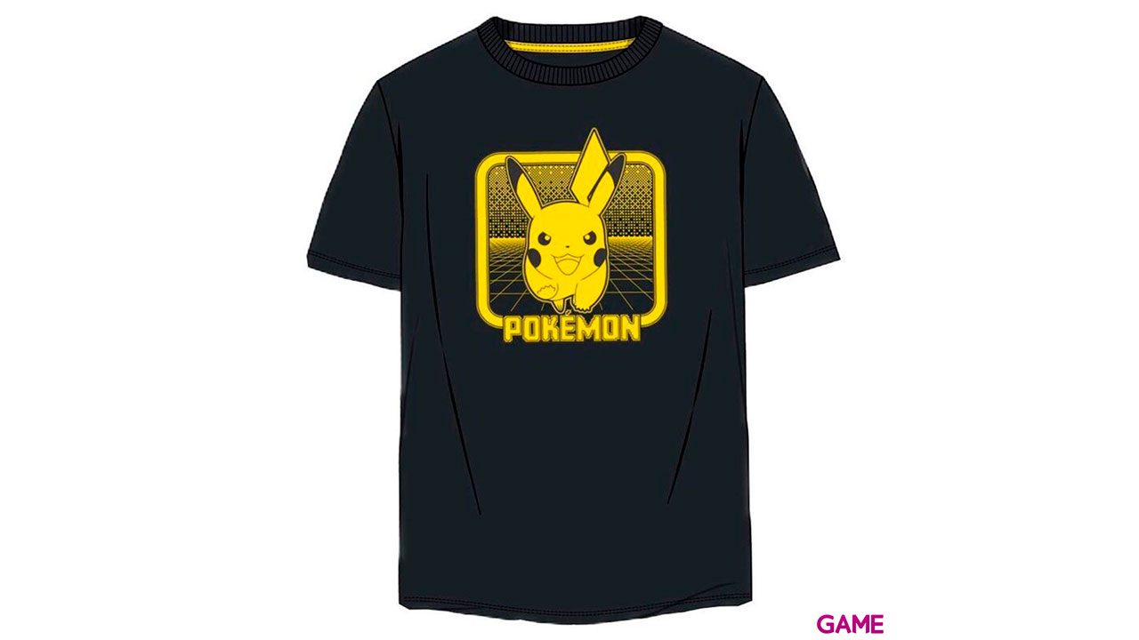 Camiseta Pokemon: Pikachu Talla XL-0