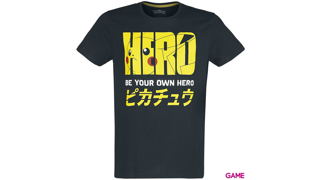 Camiseta Pokemon: Hero Talla S-0