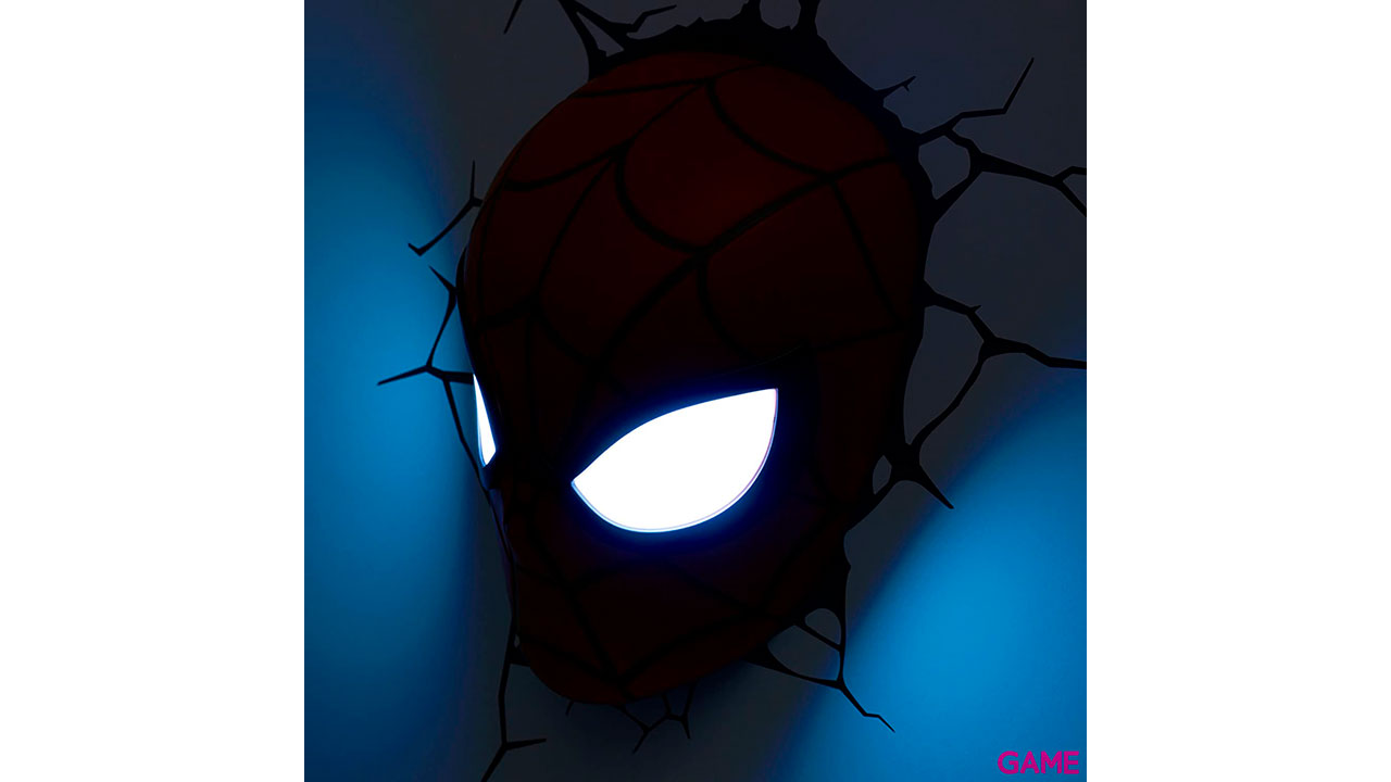 Lámpara 3D de Pared Marvel: Spider-Man-4