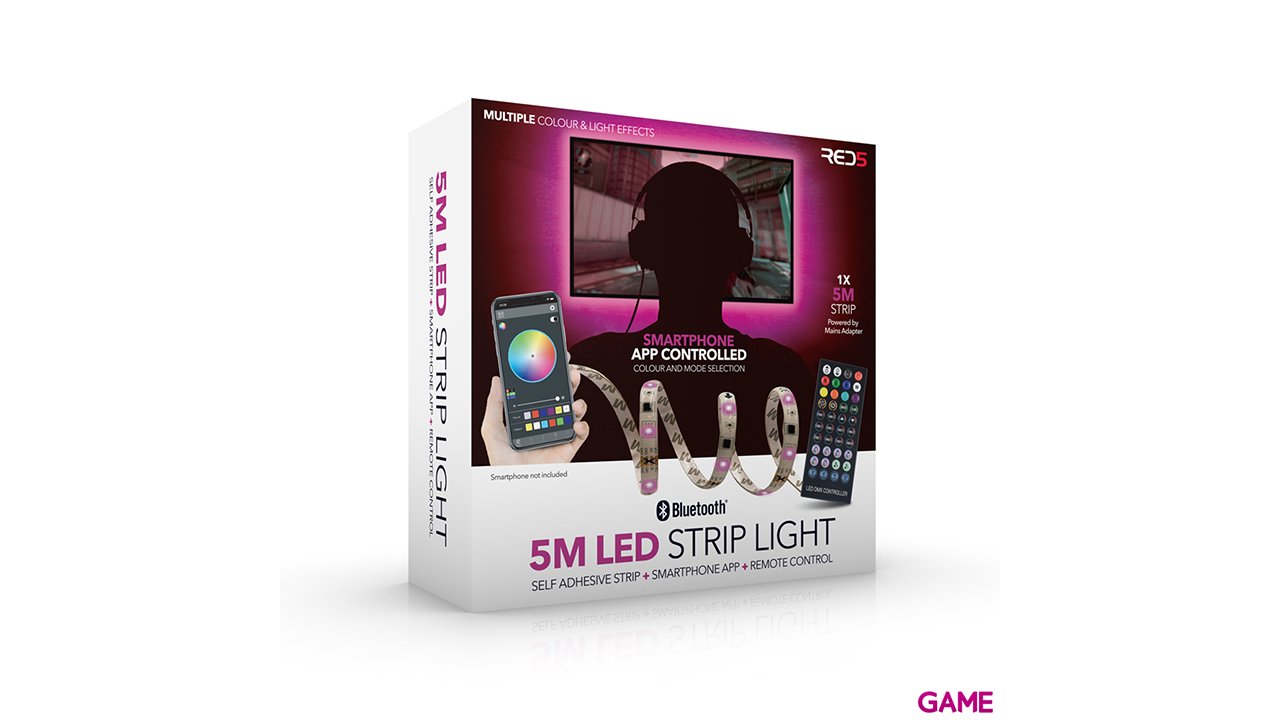 Tira LED de 5 Metros con App de Control-0