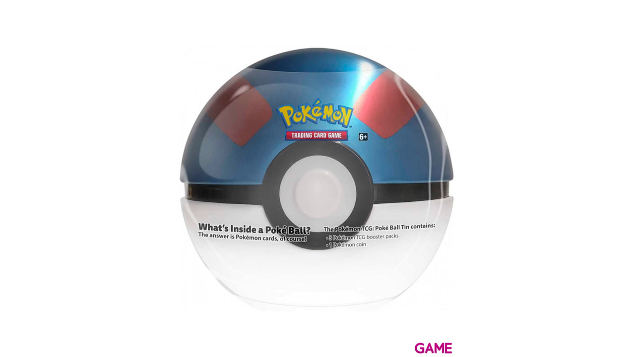 Lata Pokeball Pokemon Espada y Escudo W10.5-0